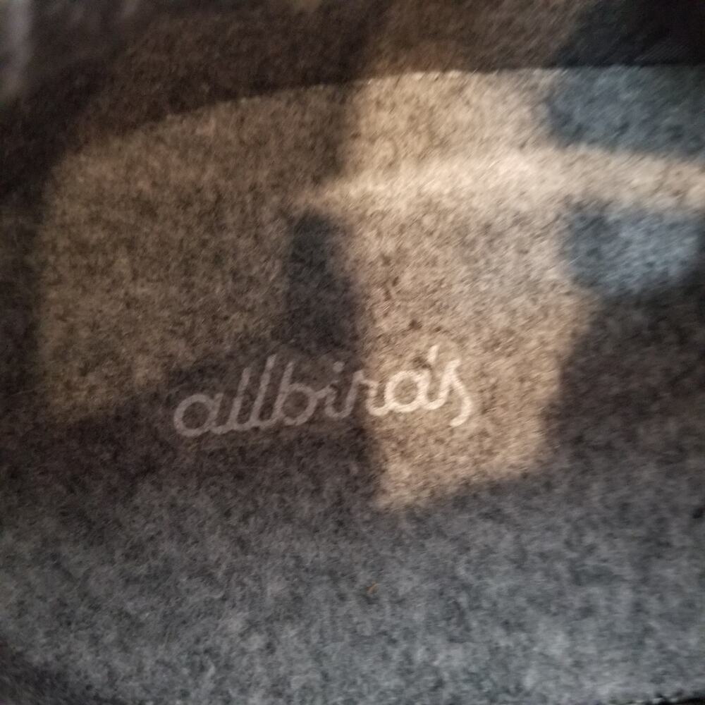 Allbirds Wool Runners Merino Wool Sneakers Charcoal Gray Black Men's Size 11 - Picture 5 of 8